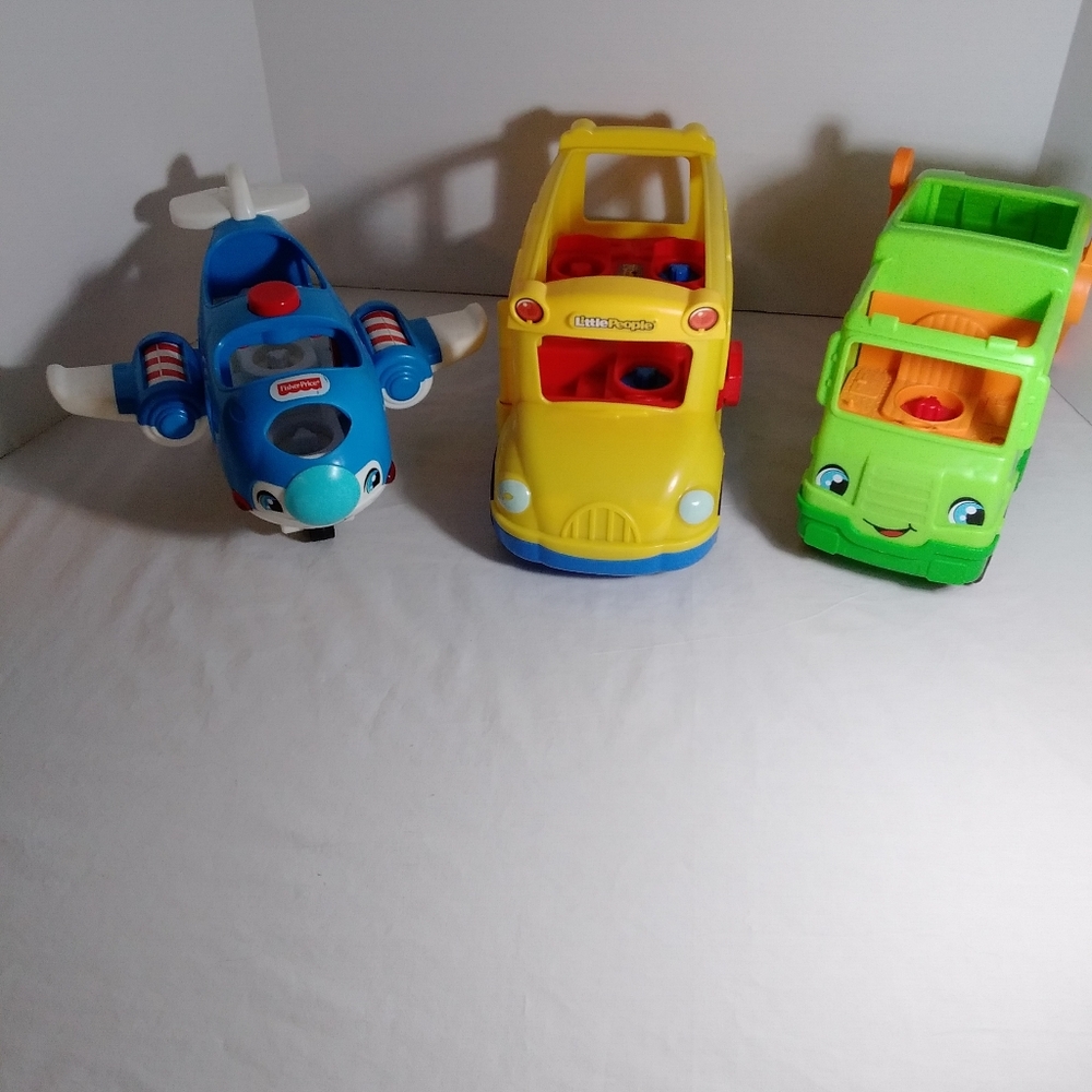 Fisher Price Little People Vehicle Bundle